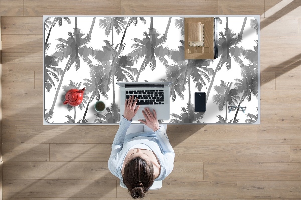 Sous main de bureau Palmier gris