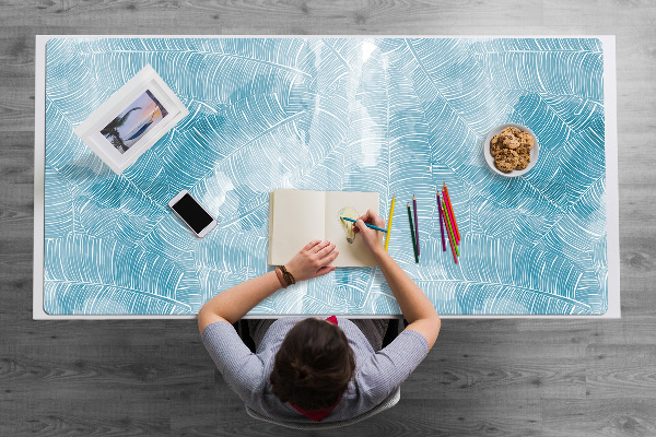 Tapis de bureau Modèle tropical