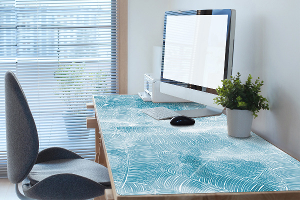 Tapis de bureau Modèle tropical