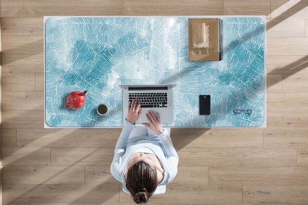 Tapis de bureau Modèle tropical