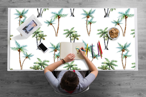Sous main de bureau Murale de palmier