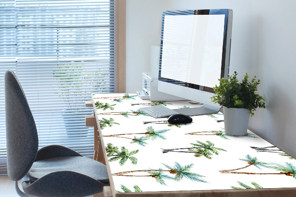 Sous main de bureau Murale de palmier