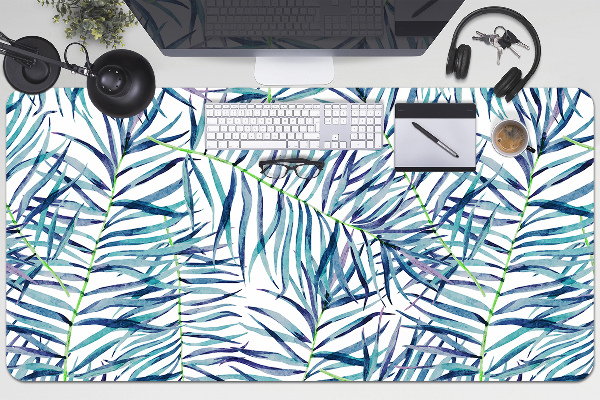 Protège bureau Feuilles exotiques