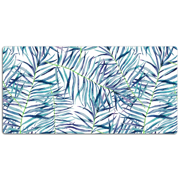 Protège bureau Feuilles exotiques