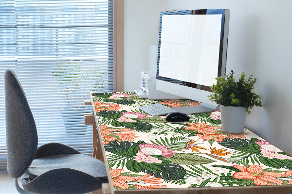 Tapis de bureau Fleurs murales