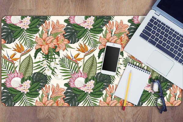 Tapis de bureau Fleurs murales