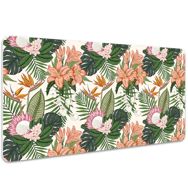 Tapis de bureau Fleurs murales