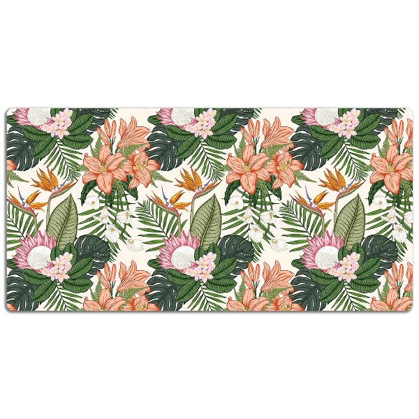 Tapis de bureau Fleurs murales