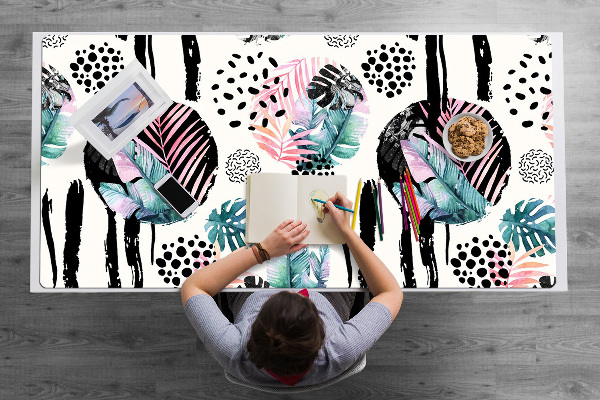 Sous-main bureau Abstraction de la jungle