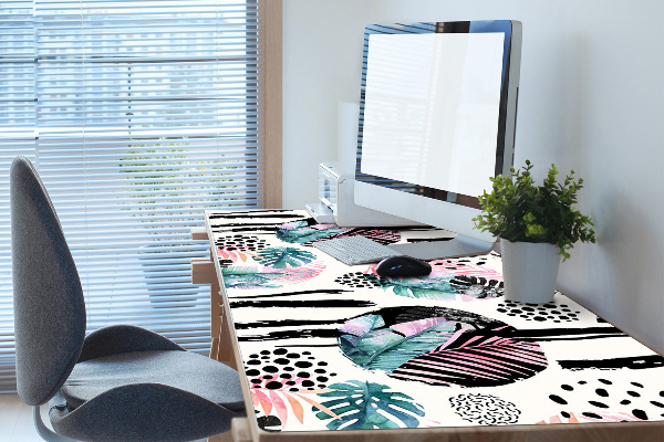 Sous-main bureau Abstraction de la jungle