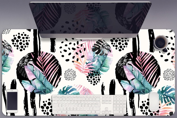 Sous-main bureau Abstraction de la jungle