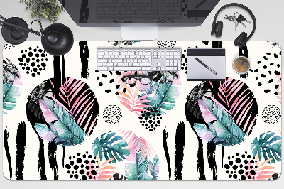 Sous-main bureau Abstraction de la jungle