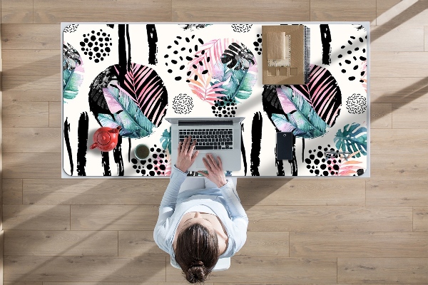 Sous-main bureau Abstraction de la jungle
