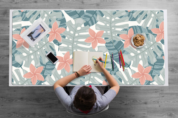 Sous-main bureau Murale tropicale