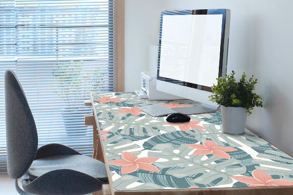 Sous-main bureau Murale tropicale