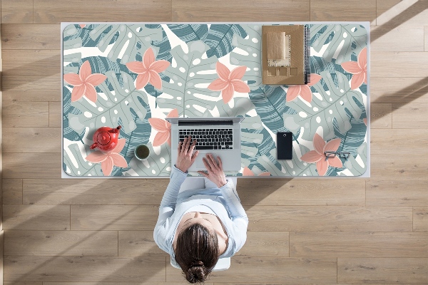 Sous-main bureau Murale tropicale