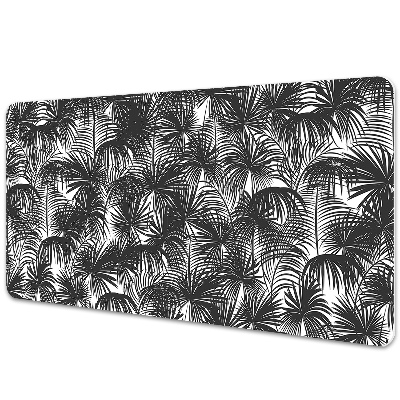 Tapis de bureau Paume noire