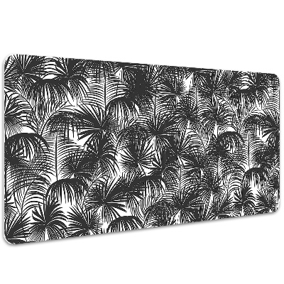 Tapis de bureau Paume noire