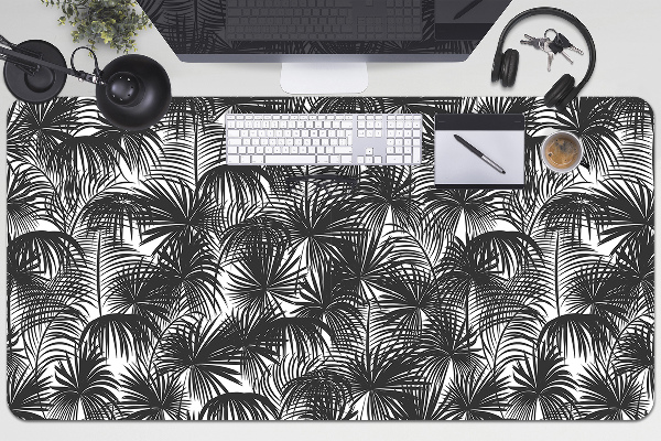 Tapis de bureau Paume noire