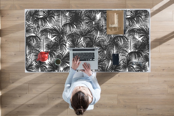 Tapis de bureau Paume noire