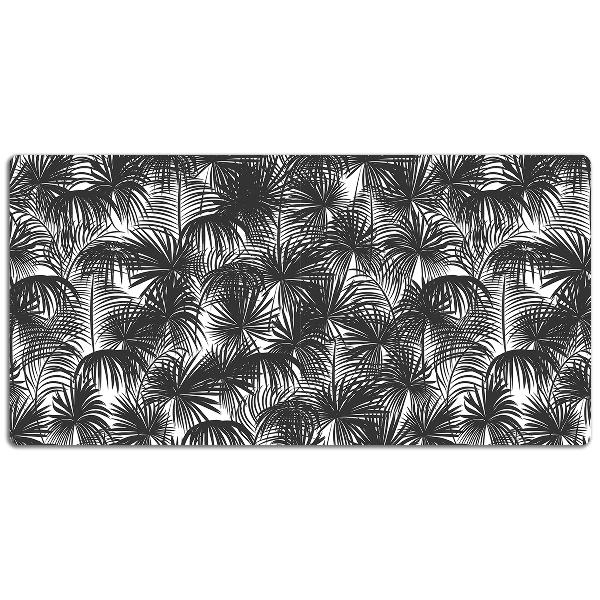 Tapis de bureau Paume noire