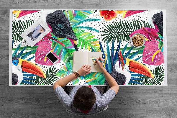 Sous main de bureau Toucans