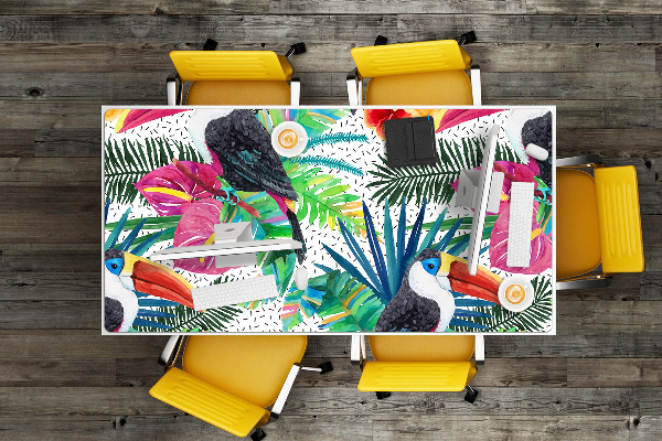 Sous main de bureau Toucans