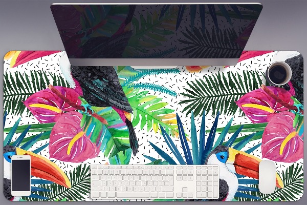 Sous main de bureau Toucans