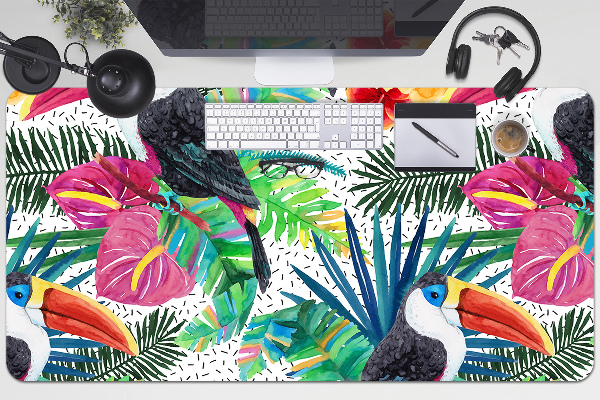 Sous main de bureau Toucans