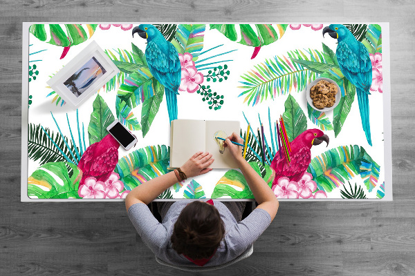 Tapis de bureau Perroquets muraux