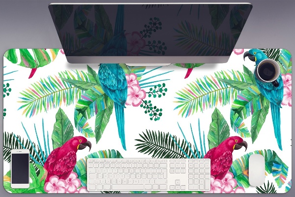 Tapis de bureau Perroquets muraux