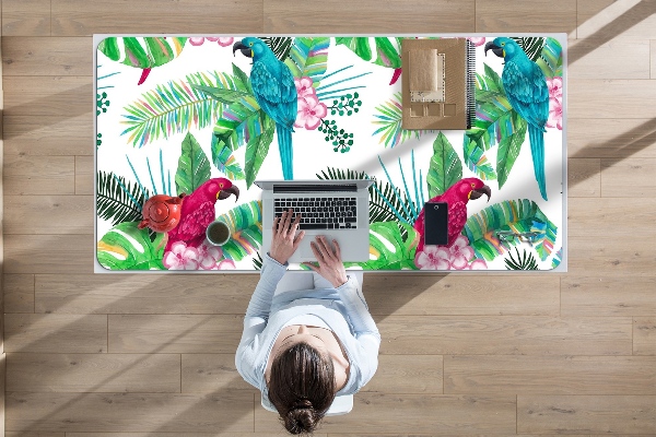 Tapis de bureau Perroquets muraux
