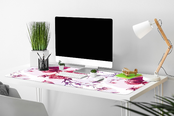 Tapis de bureau Oiseaux violettes