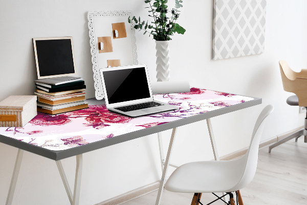 Tapis de bureau Oiseaux violettes