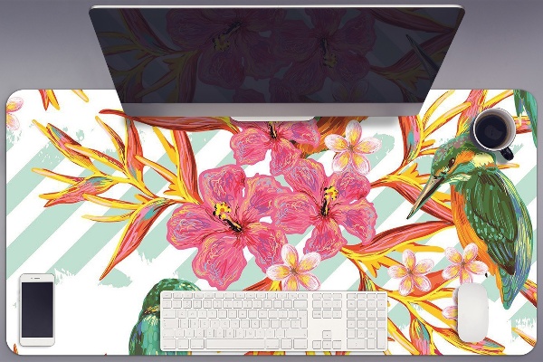 Tapis de bureau Oiseaux d'été
