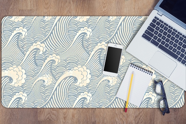 Sous main de bureau vagues de l'océan