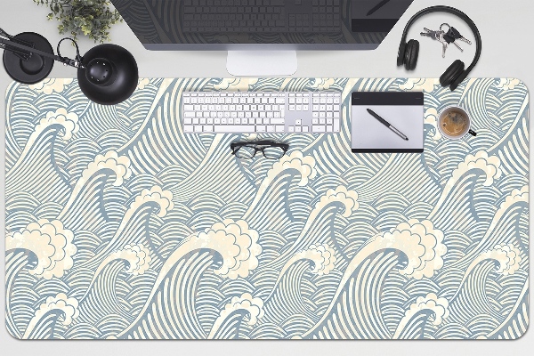 Sous main de bureau vagues de l'océan