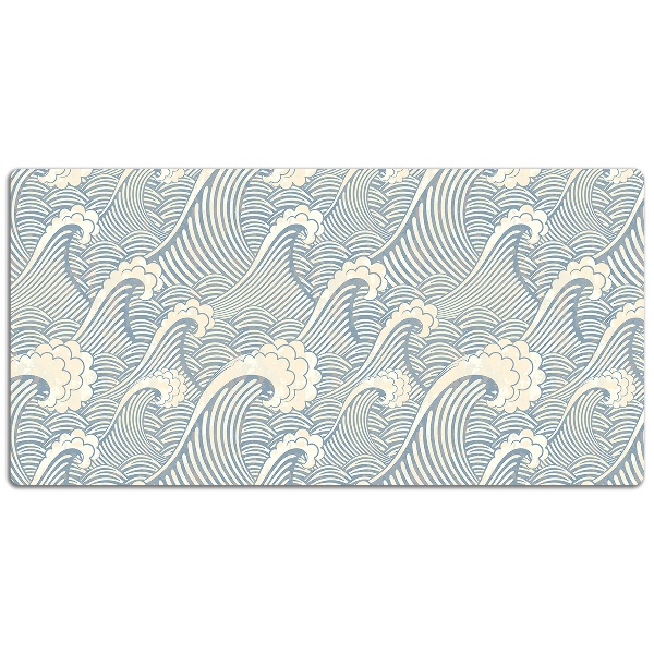 Sous main de bureau vagues de l'océan