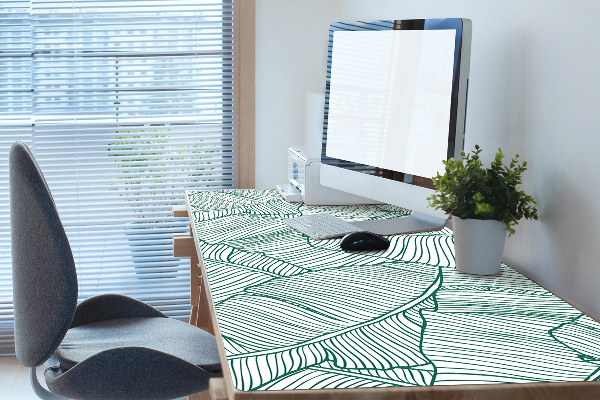 Tapis de bureau Feuilles d'eau