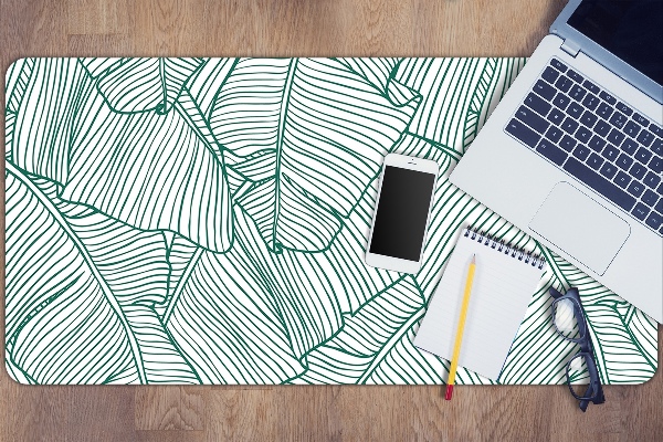 Tapis de bureau Feuilles d'eau