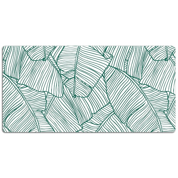Tapis de bureau Feuilles d'eau