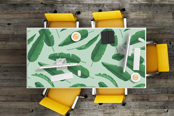 Sous-main bureau Feuilles de banane
