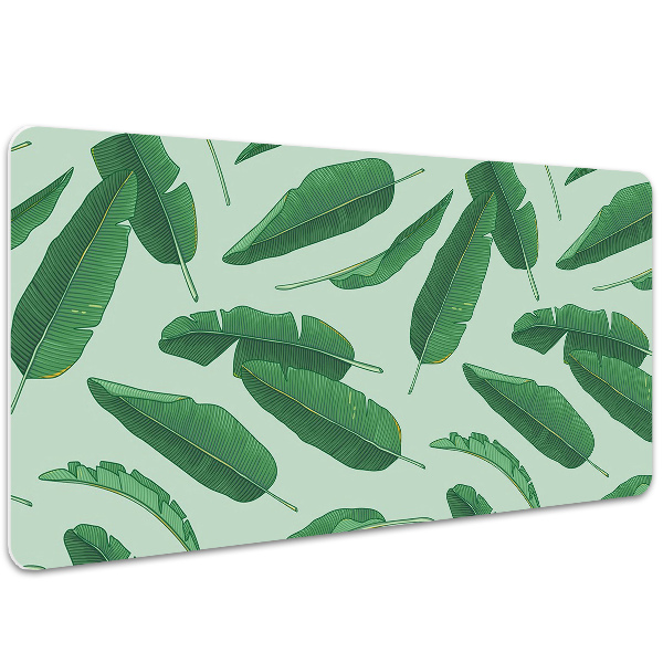 Sous-main bureau Feuilles de banane