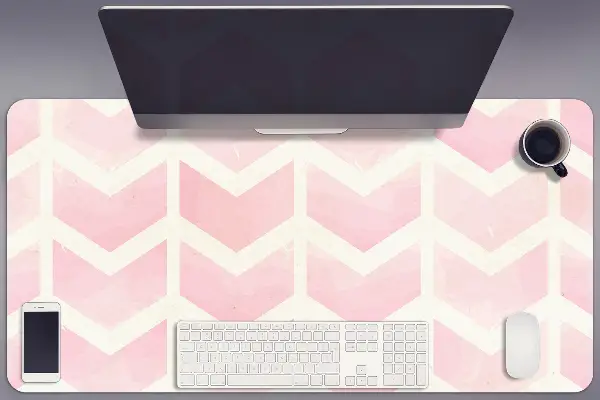 Sous-main bureau Vecteurs roses