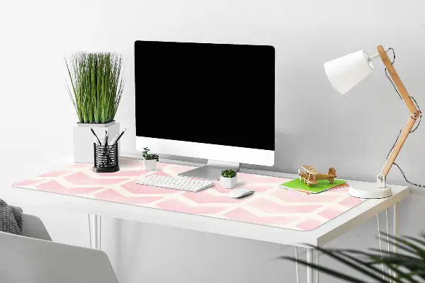 Sous-main bureau Vecteurs roses
