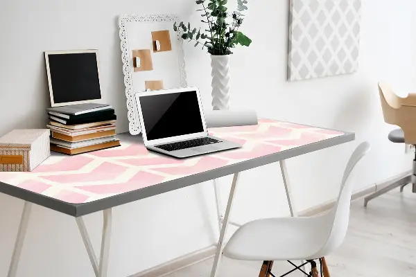 Sous-main bureau Vecteurs roses