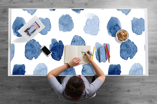 Tapis de bureau Points d'encre