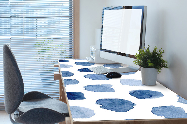 Tapis de bureau Points d'encre