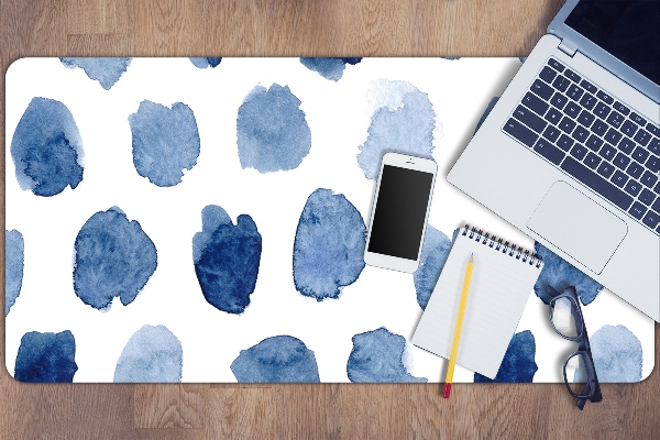 Tapis de bureau Points d'encre