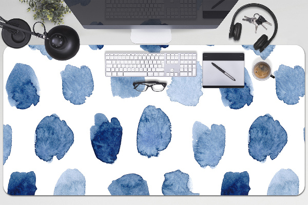 Tapis de bureau Points d'encre